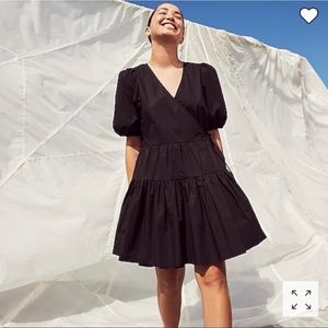 NWT J CREW Cotton Poplin wrap dress